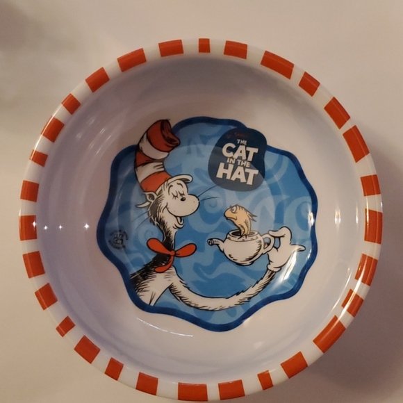 CAT IN THE HAT 3 piece dinnerware sets - Picture 5 of 9